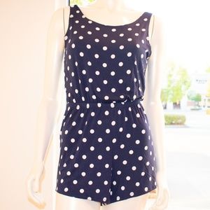 polka dot romper